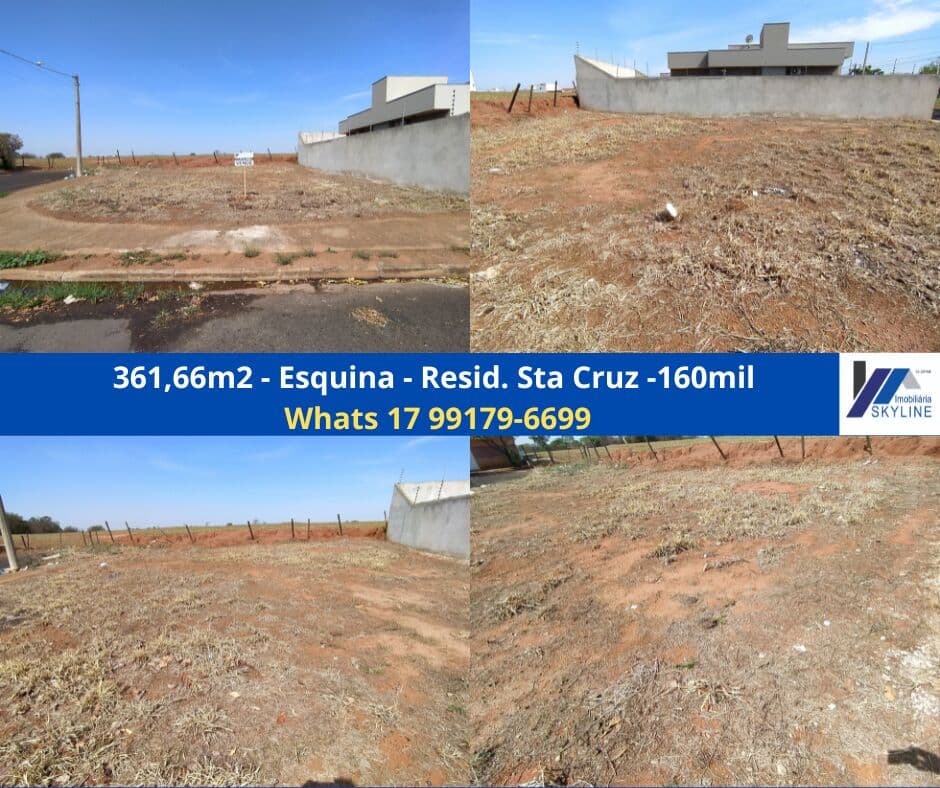 Lote/Terreno em São José do Rio Preto - Residencial Santa Cruz