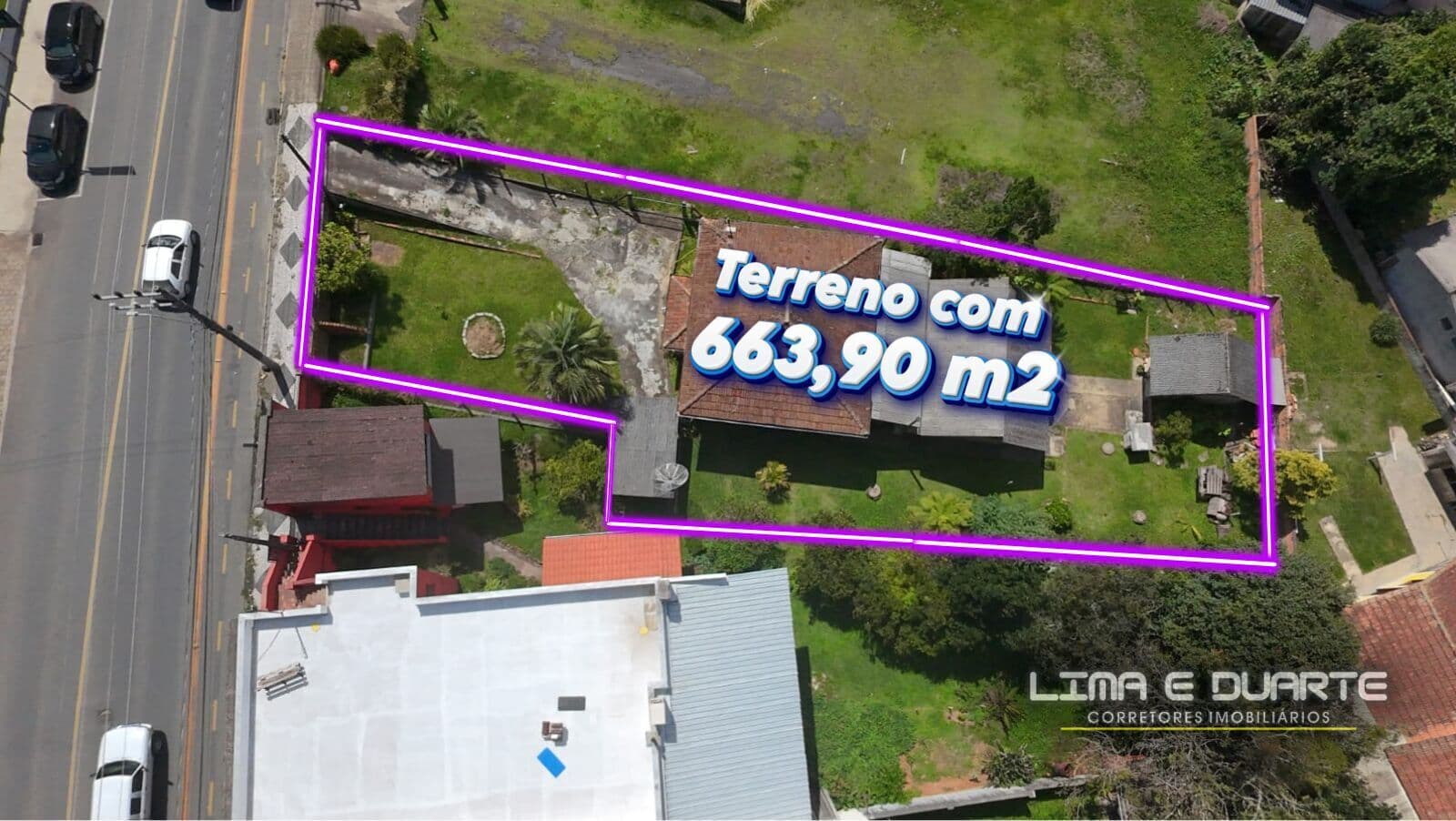 Terreno Comercial c/ área de 663,90 m2 - Área Central