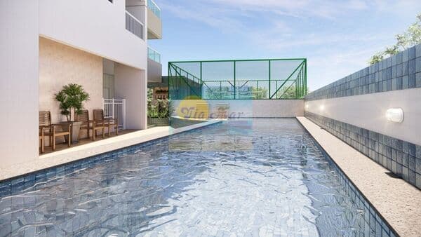 Apartamento 2 Quadras da Praia | 2 Dorms | Aviação | Praia Grande