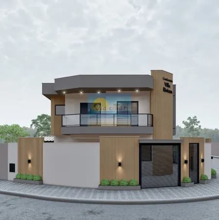 Casa de Condomínio em Praia Grande - Caiçara