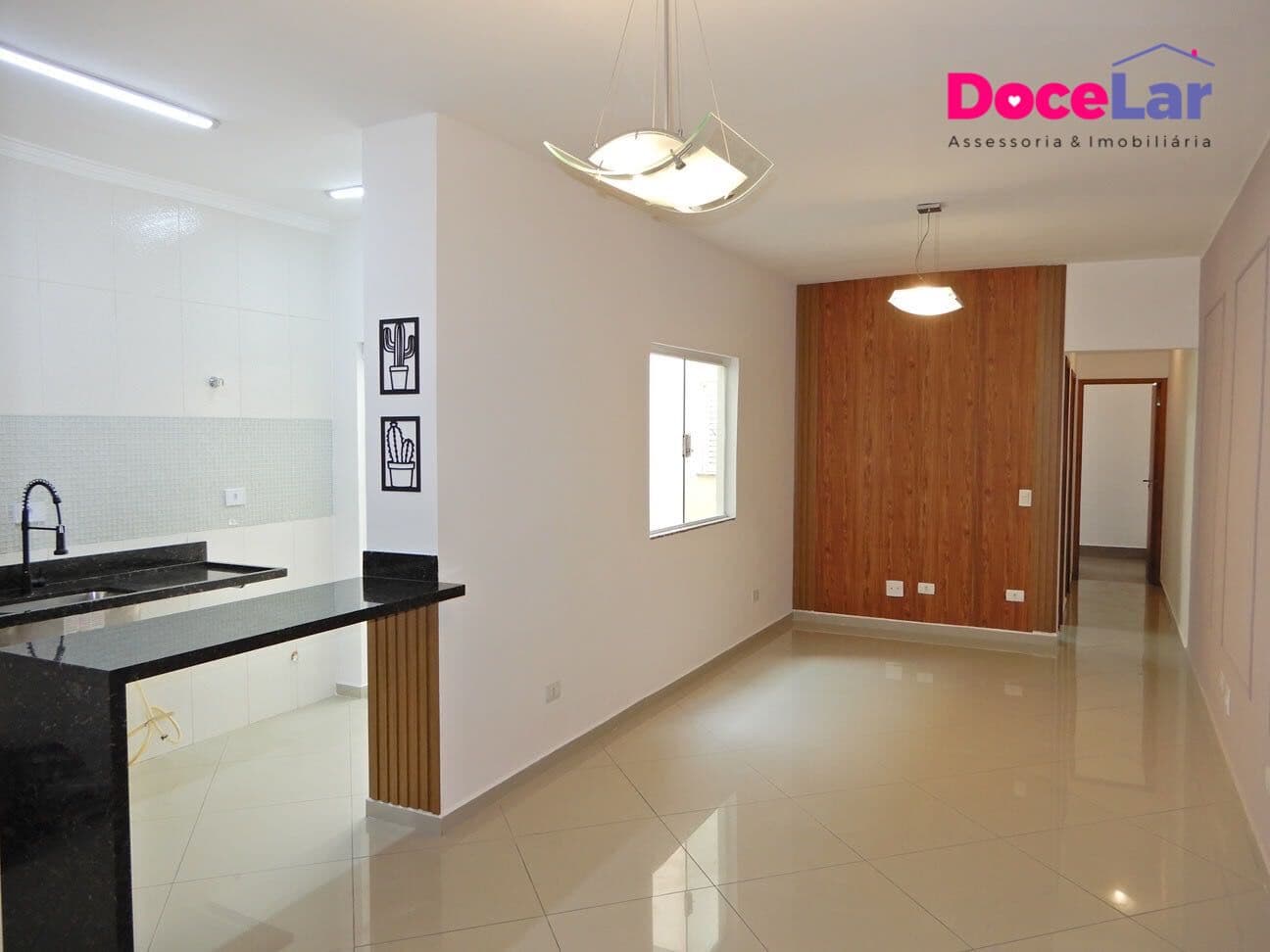 Apartamento com Quintal