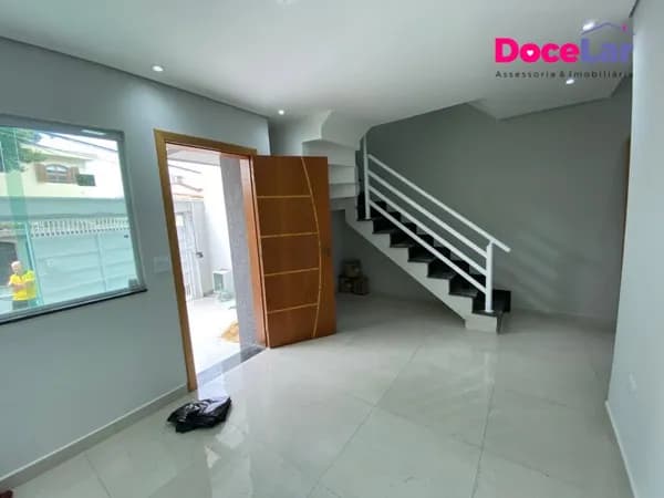 Sobrado novo 2 suítes 124 m² R$670 mil - Vila Curuçá - Santo André/SP