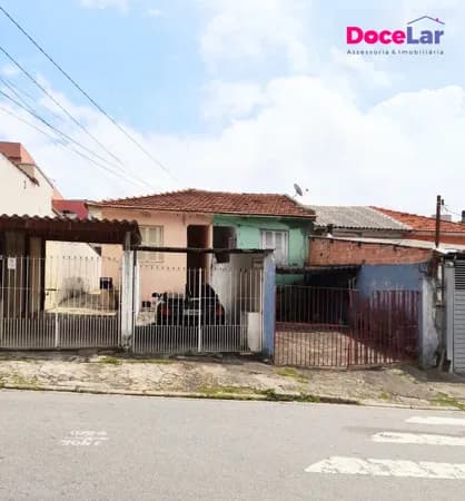 Terreno com 3 casas 400m² R$1.500.000,00 - Vila Humaitá - Santo André/SP
