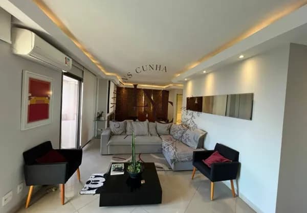 Apartamento à Venda no Brooklin - 147 m², 3 suítes, varanda gourmet, churrasqueira, 3 vagas