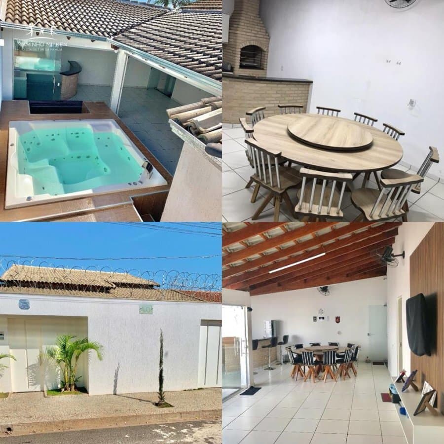 Casa Alto Padrão para Venda em Chácaras Jardim Holanda Uberlândia-MG