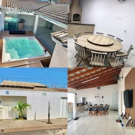 Casa Alto Padrão para Venda em Chácaras Jardim Holanda Uberlândia-MG