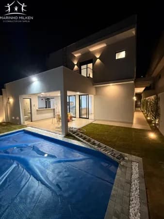 Casa de Alto Padrão no Varanda Sul – 3 Suítes, Piscina Aquecida e Acabamento Premium