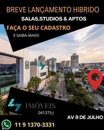 SALA COMERCIAL 40 M² - PRÉ LANÇAMENTO - 9 DE JULHO OFFICE - JUNDIAÍ - S.P.