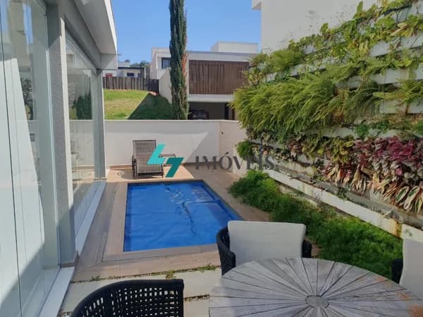CASA ESTILO MODERNO 292M² - 4 SUÍTES - PISCINA - BRISAS DA MATA - JUNDIAÍ - S.P.