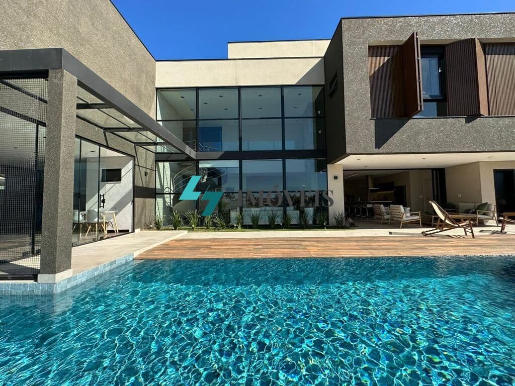 CASA ALTO PADRÃO A VENDA - 470M² - 5 SUÍTES - ESCRITÓRIO - PISCINA - COND. ATENAS - JUNDIAÍ - S.P.
