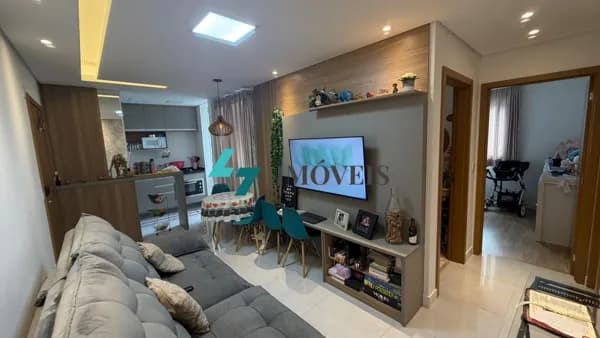 APARTAMENTO 52M² - 2 DORMS/1BANH - SEMI MOBILIADO - ALTOS SAMUEL MARTINS - JUNDIAÍ - S.P.