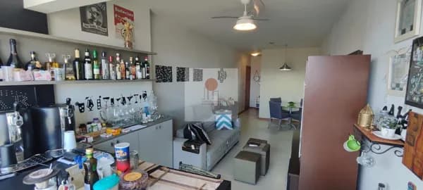 Excelente apartamento com 2 quartos/suíte, na segunda quadra do mar na Praia de Itaparica