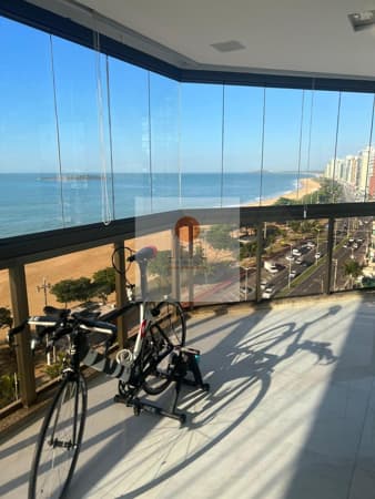 Excelente apartamento com 4 quartos/ 2 suítes frente para o mar na Praia de Itaparica!!