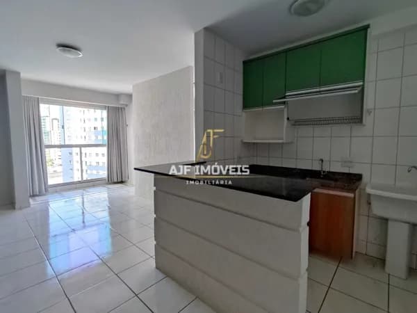 Apartamento De 01 Quarto No Residencial Green Park Center Com Vista Livre