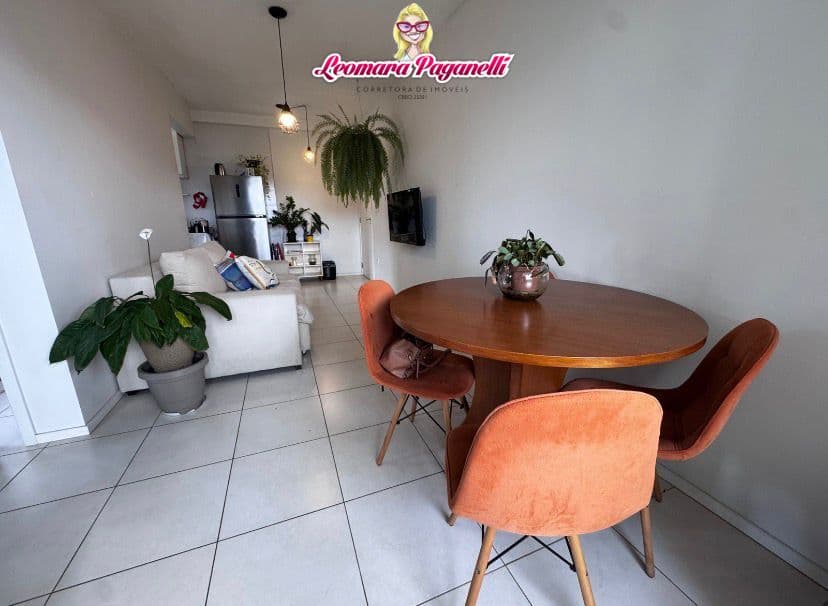Apartamento semi mobiliado no Residencial Imola - Cidade Universitária Pedra Branca - Palhoça - SC