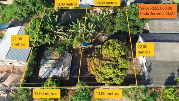 Terreno a venda próximo de Escola no Bairro Cruzeiro em Colorado