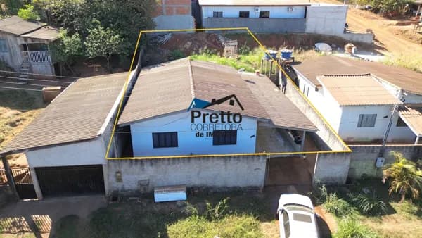 Casa de Alvenaria com 03 Dormitórios a venda no Bairro Jo Sato em Colorado