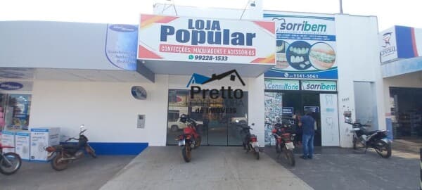 Ponto Comercial para Alugar localizado na Rua potiguara no centro de colorado do Oeste/RO