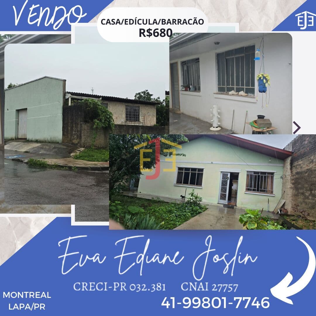 Casa em Ronda, Lapa/PR