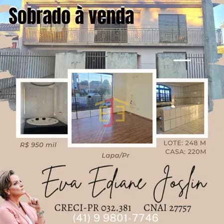 Casa Sobrado em Centro, Lapa/PR