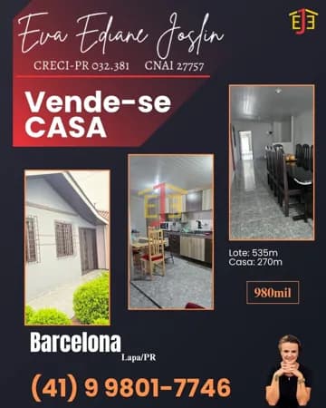 Casa em Centro, Lapa/PR