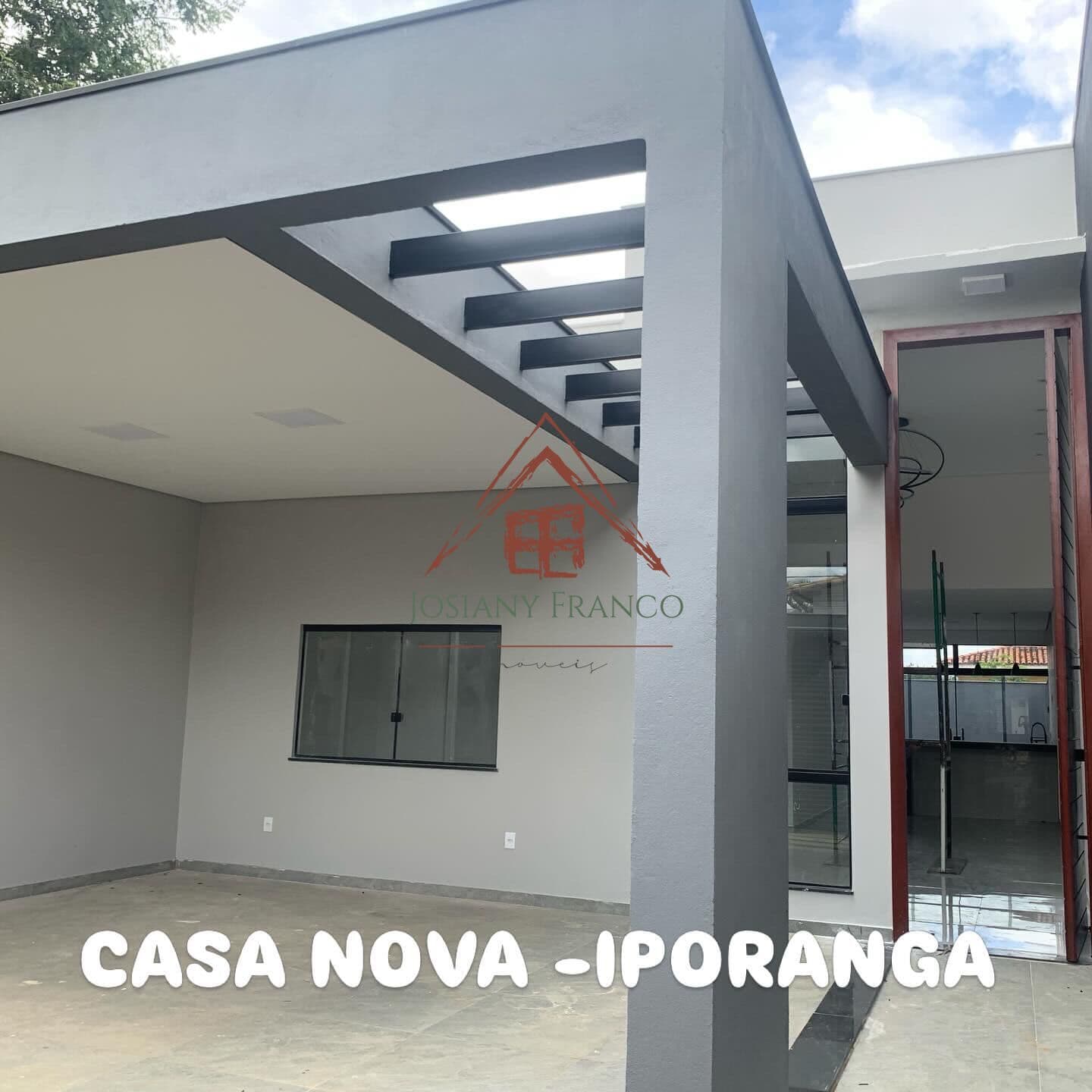 CASA NOVA EXCELENTE NO BAIRRO IPORANGA