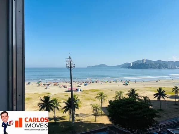 🌊 PÉ NA AREIA EM SANTOS! 1 DORMITÓRIO REFORMADO – PRONTO PARA MORAR