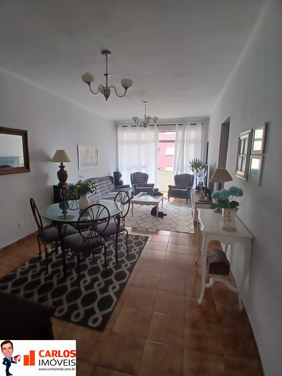 APARTAMENTO - VARANDA - VISTA MAR - SALÃO DE FESTA - ACADEMIA - ELEVADOR - GARAGEM