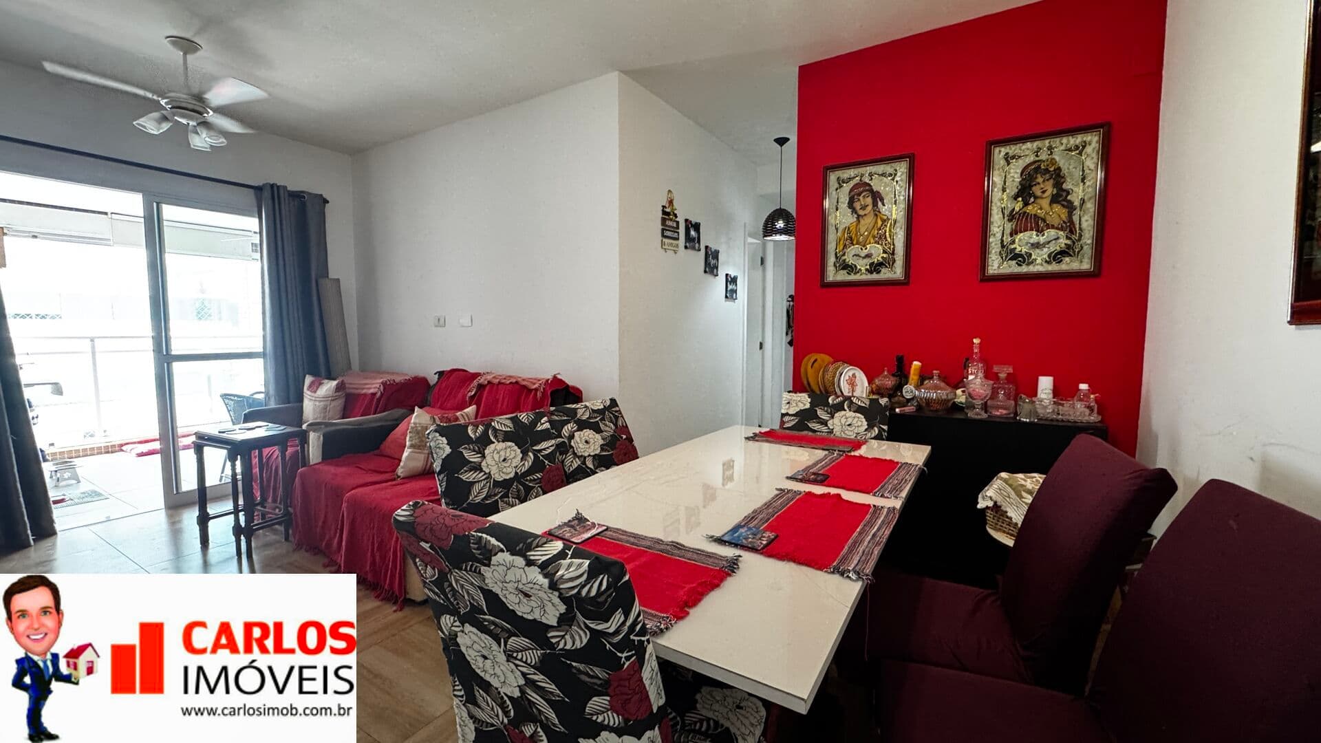 Residencial Colours – 3 Dormitórios com Varanda Gourmet a 300m da Praia da Pompéia
