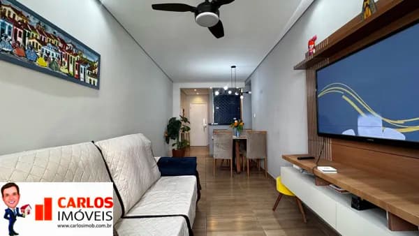 🌊 Apartamento Reformado com Vista para o Mar no Gonzaguinha