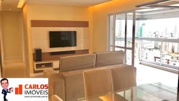 Apartamento perfeito mobiliado com 3 dormitórios + Home Office na Ponta da Praia.