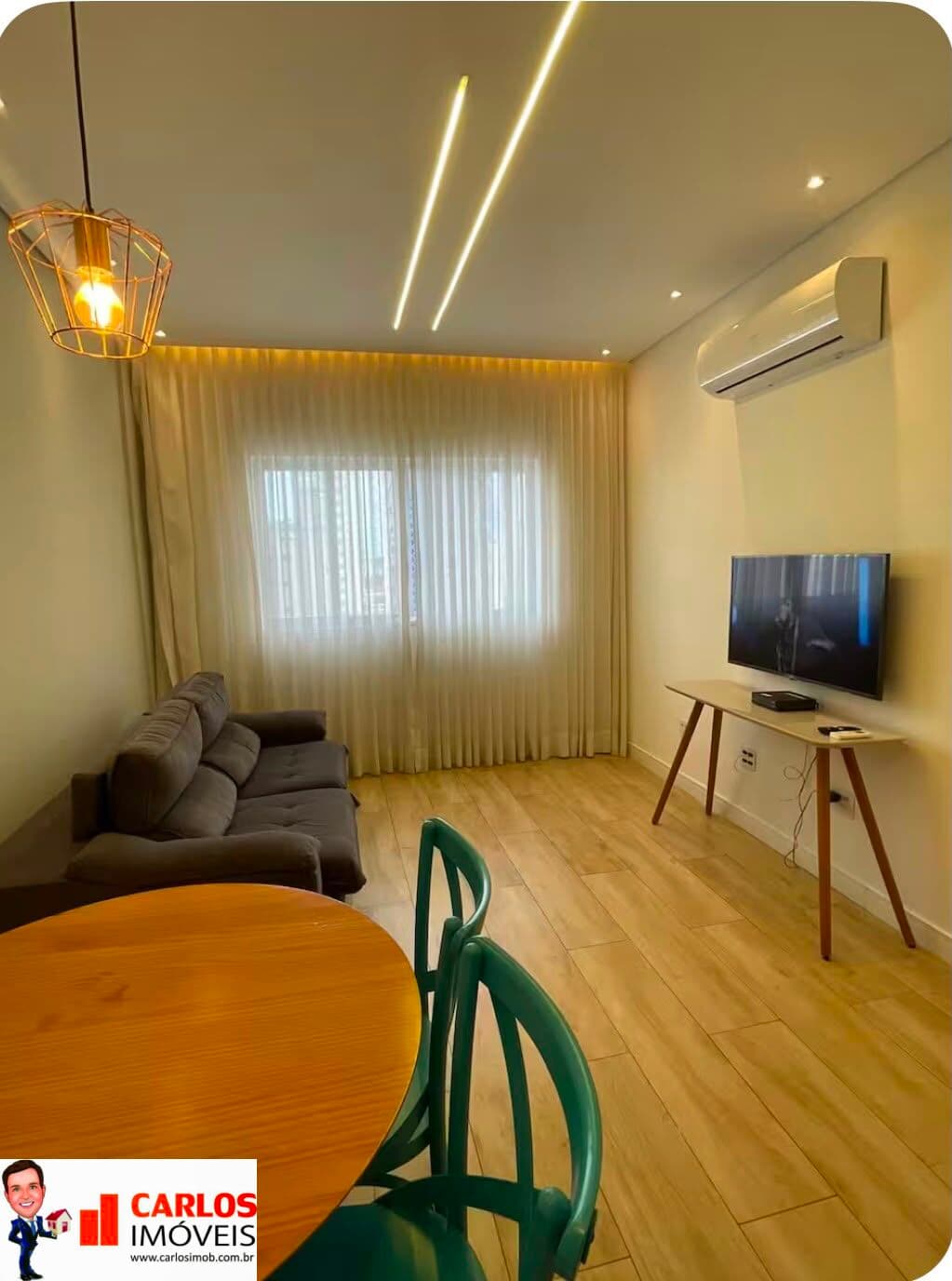 APARTAMENTO 2 DORMITÓRIOS NA PRAIA - PORTEIRA FECHADA - ELEVADOR - VAGA DE GARAGEM