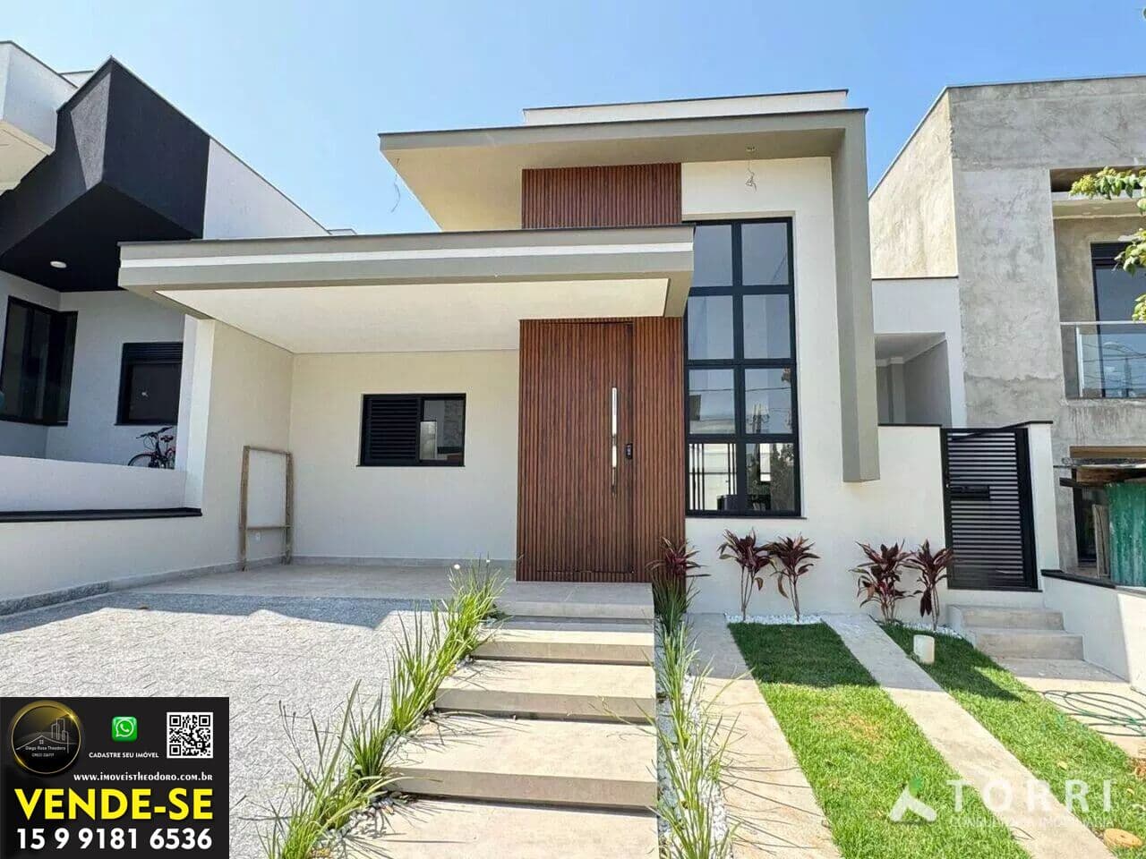 Casa à venda no Condomínio Terras de São Francisco, em Sorocaba/SP