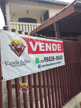 Casa Sobrado em Jardim Santo André, Sorocaba/SP
