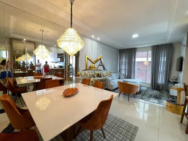 APARTAMENTO VISTA MAR MOBILIADO NO CENTRO DE ITAPEMA