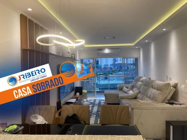Casa Sobrado 3 Suítes 2 Vagas Espaço Gourmet Churrasqueira à Venda no Bairro Vila Roque - São Paulo/SP, Zona Norte