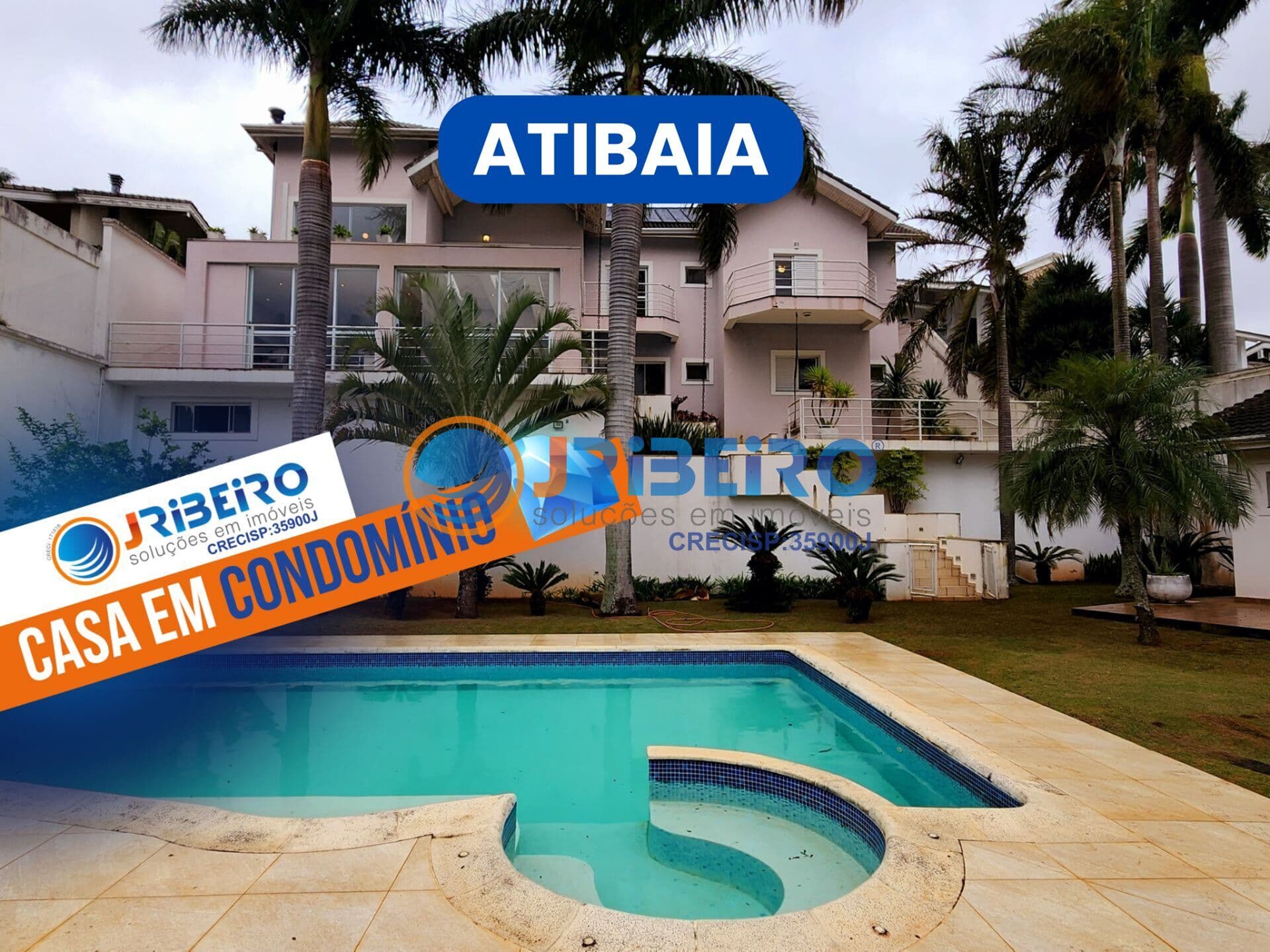 Casa em Condomínio á venda no Condominio Flamboyant B - Atibaia/SP