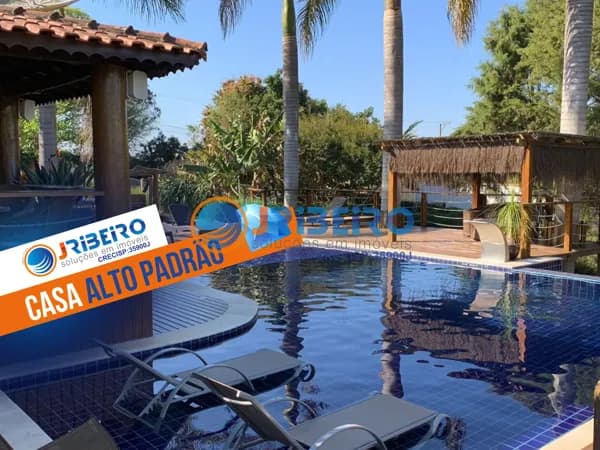 Chácara 5 Dormitórios 6 Vagas Piscina Espaço Gourmet Spa Lago de Pesca à Venda em Pinhalzinho - Pinhalzinho/SP