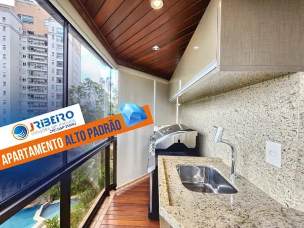 Apartamento de Alto Padrão 4 Suítes 5 Vagas Varanda com Churrasqueira à Venda em Santana - São Paulo/SP, Zona Norte