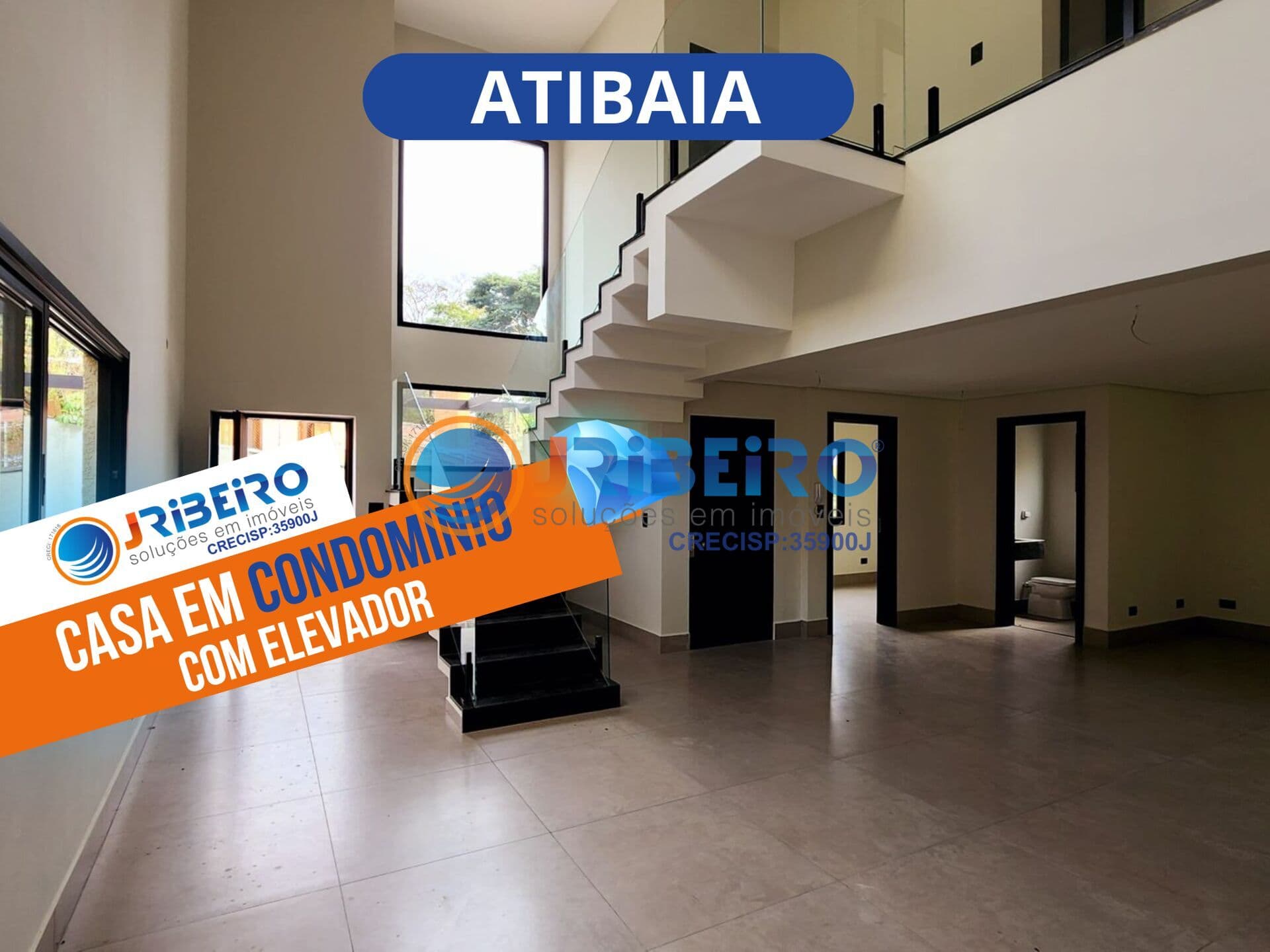 Casa em Condomínio à venda no bairro Vila Santista - Atibaia/SP