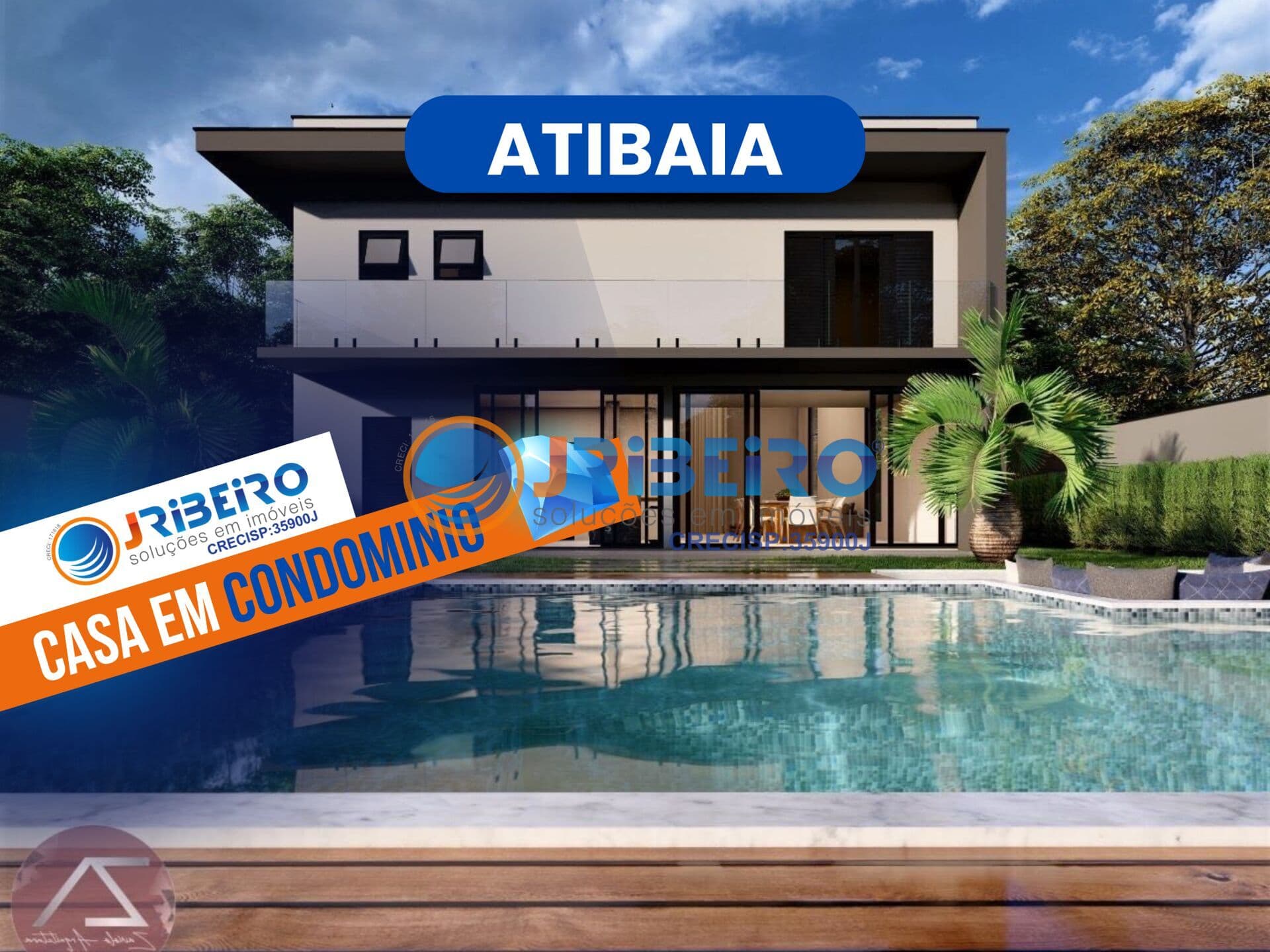 Casa de Condomínio em Atibaia - Tanque
