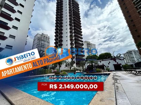 Apartamento Alto Padrão 286m² na Água Fria, São Paulo/SP
