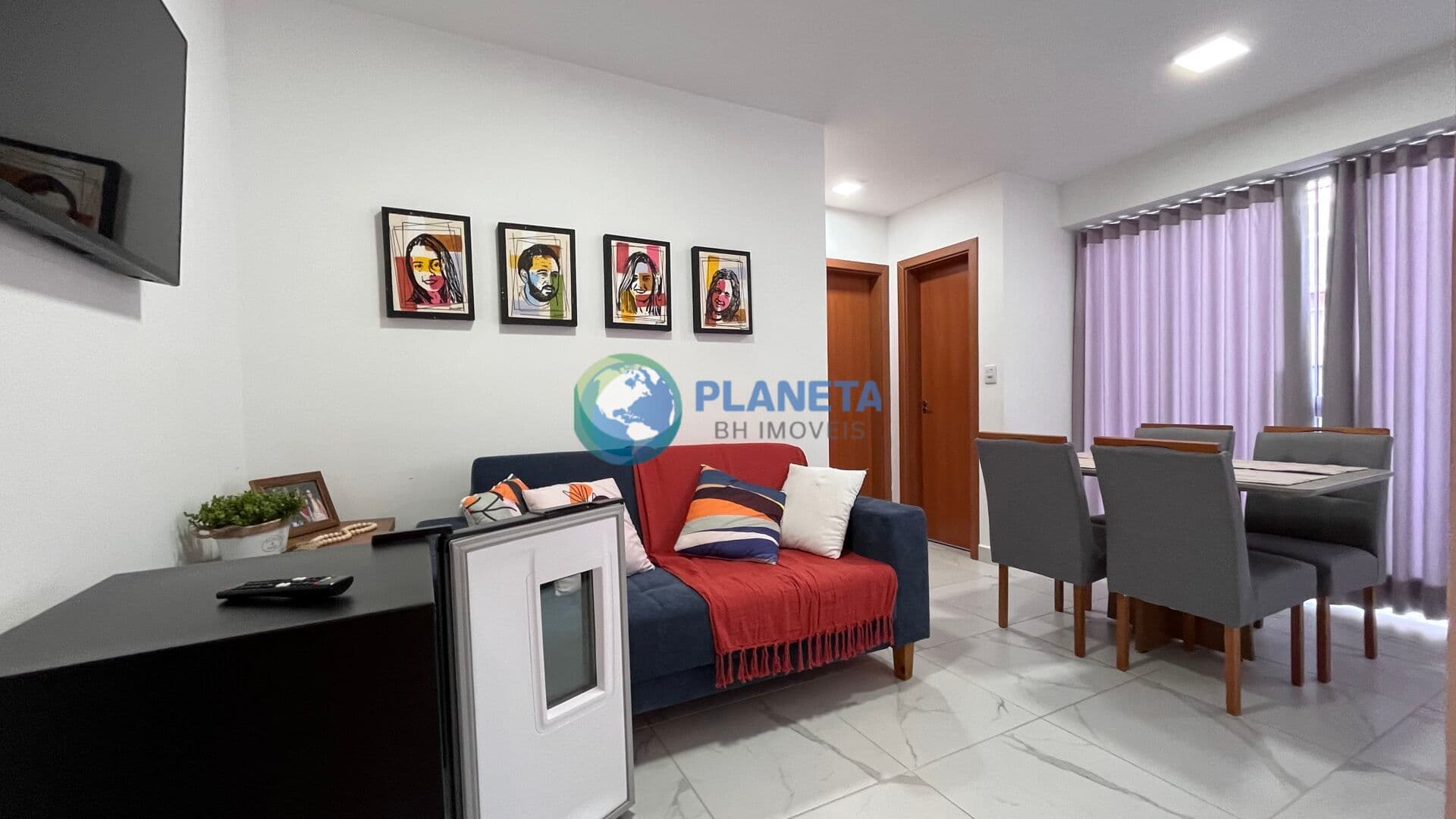 Apartamento Com área externa | 2 quartos | 1 suíte | 1 Vagas cobertas | Santa Branca |
