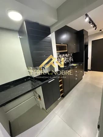 Apartamento para alugar com 43m², 1 quartos, area de lazer e 1 vaga