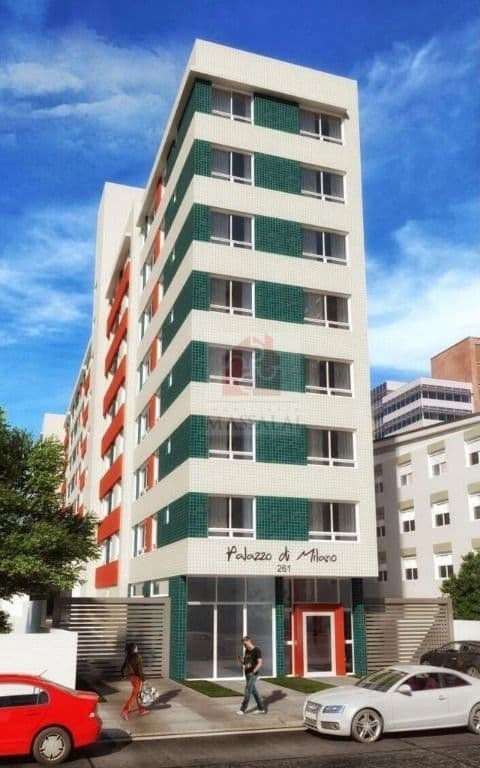 Apartamento 1 dormitório com garagem no Menino Deus