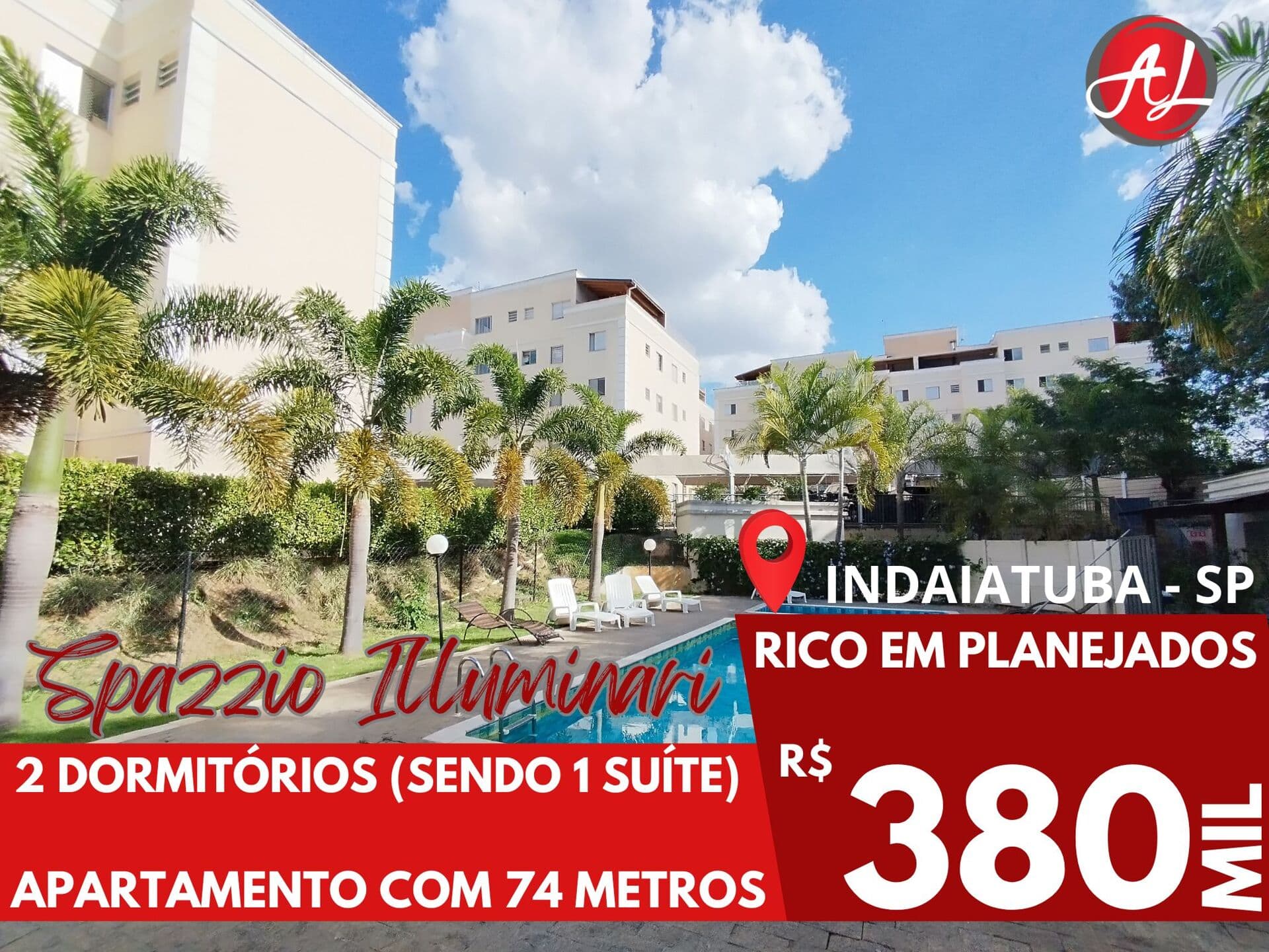 Apartamento A Venda Condomínio Spazio Illuminare - Indaiatuba - SP!