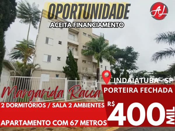 Apartamento A Venda De Porteira Fechada - Indaiatuba - SP!