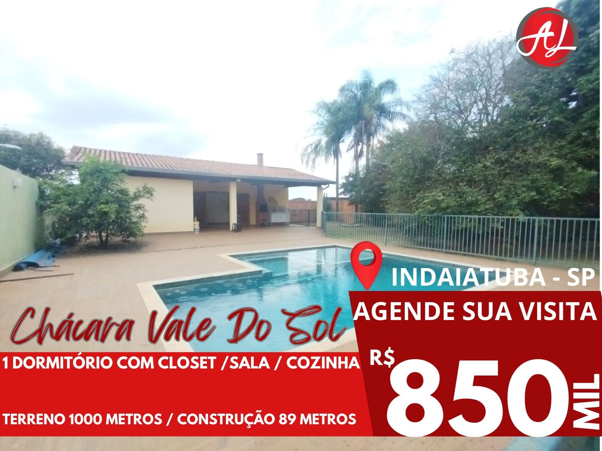 Chácara A Venda - Vale Do Sol, Indaiatuba - SP!