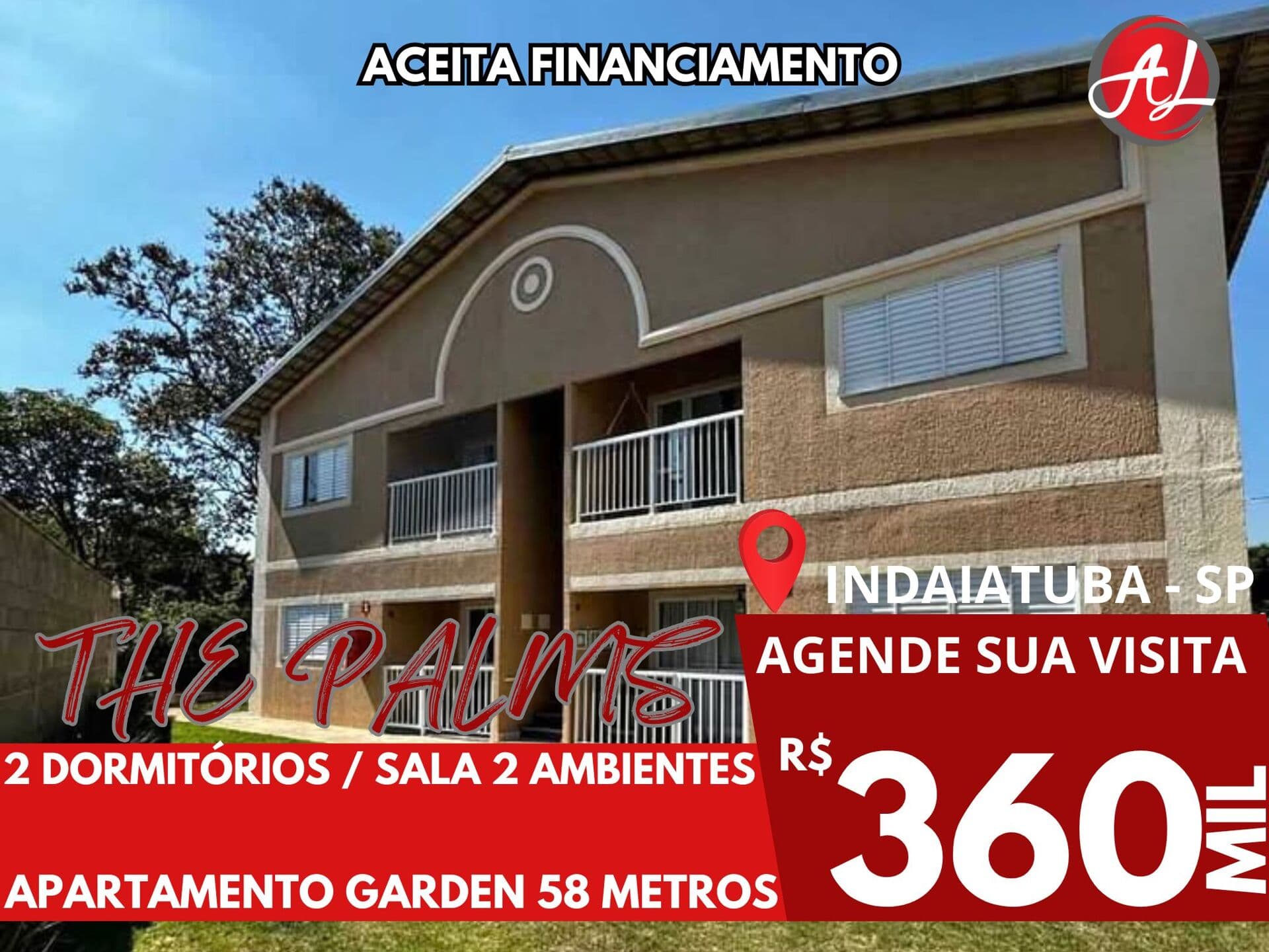 Apartamento Tipo Garden A Venda - 2 Dormitórios - Indaiatuba - SP!
