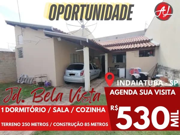 Casa A Venda Em Oportunidade No Jardim Bela Vista Em Indaiatuba / SP!